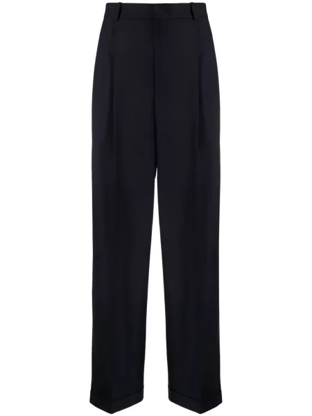 Podkoszulka Polo Ralph Lauren z nadrukiem z wysoką talią w kwiatki niebieska