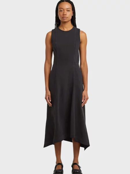 Сукня G-star Raw кльош чорна