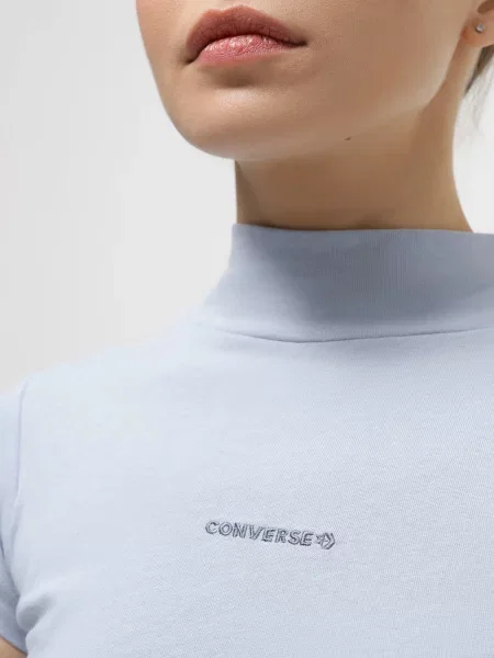 Футболка Converse голубая