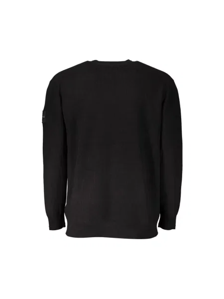 Sweter Calvin Klein z dżerseju czarny