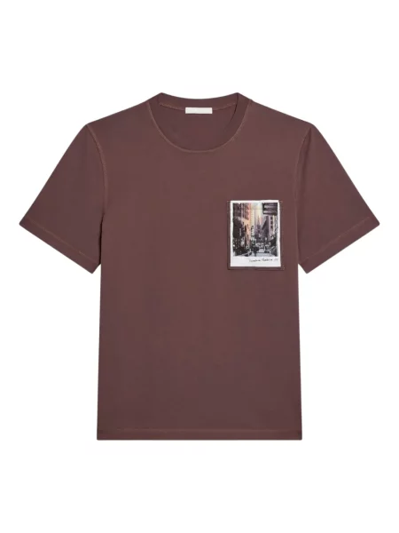 Tricou Helmut Lang maro