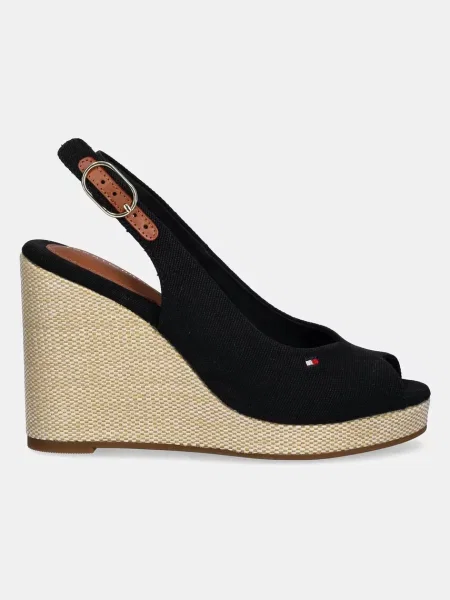 Espadryle Tommy Hilfiger czarne