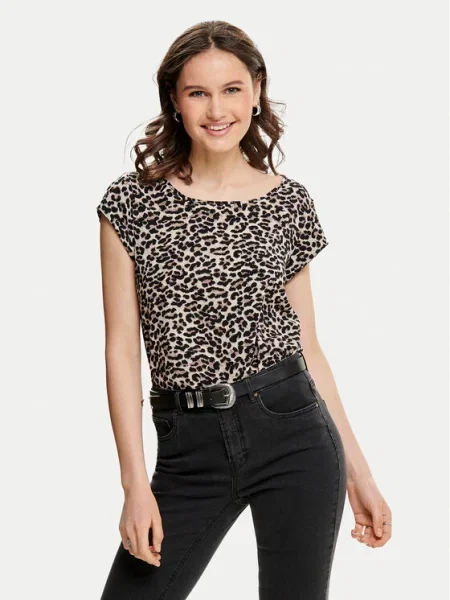 ONLY Блуза Vic кафяв