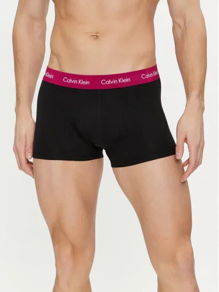 Boxerky Calvin Klein Underwear s nízkým pasem černé