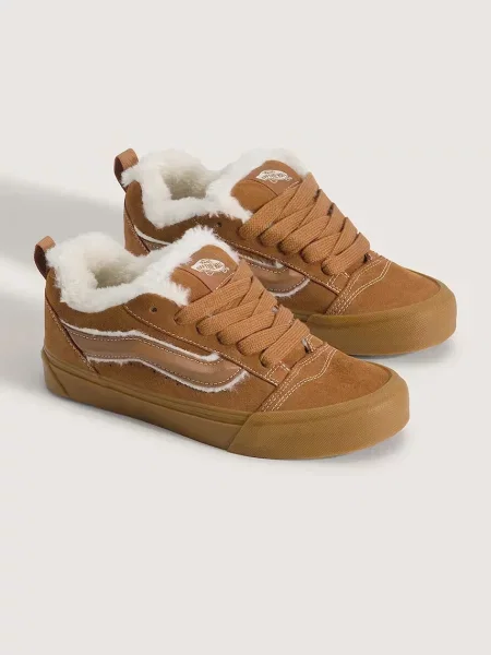 Vans Knu Skool tenisky dámske semišové hnedá