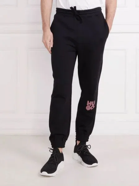 HUGO Pantaloni de trening Dajama negru