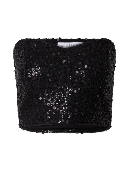 SISTERS POINT Top DITTO' negru