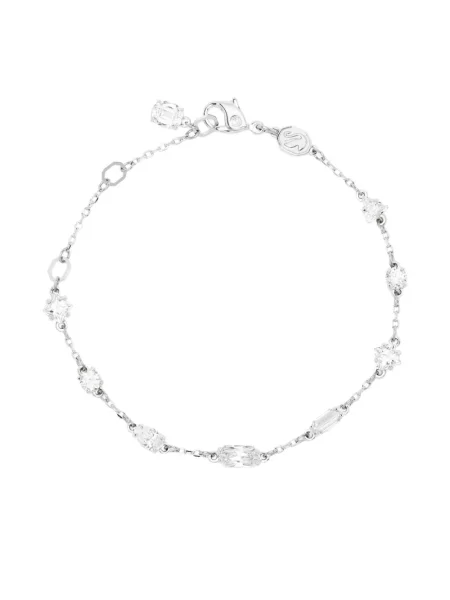 Brăţară Swarovski de cristal argintiu