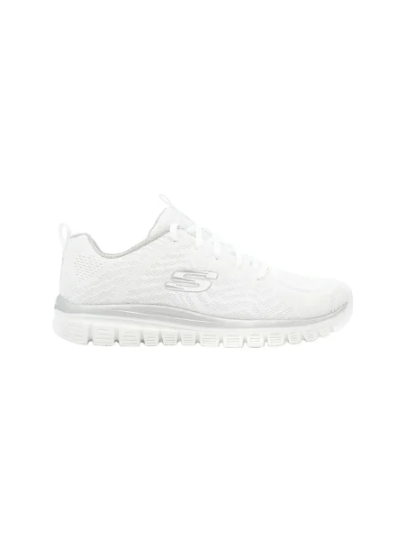 Pantofi Skechers alb