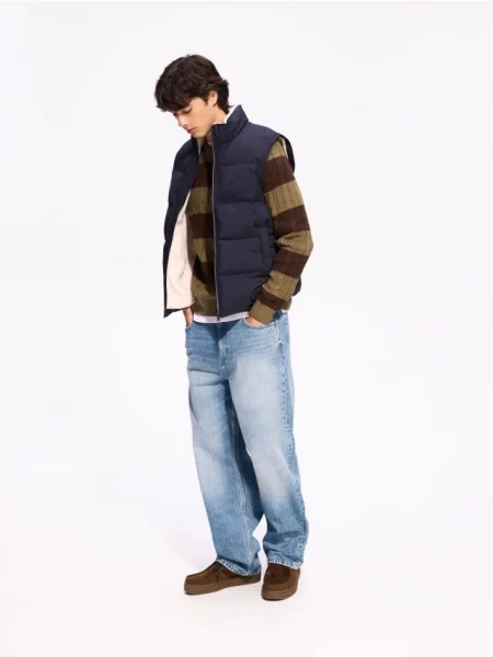 Reserved Blugi evazați conici indigo jeans