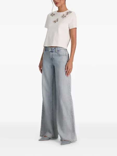 Tricou Alice + Olivia alb