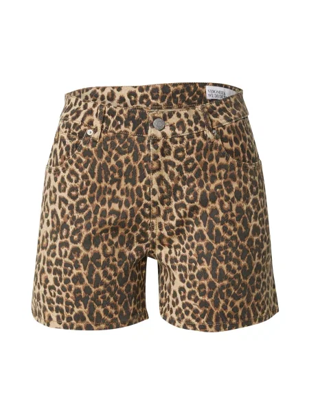 Vero Moda Pantaloni scurți de blugi Tess maro