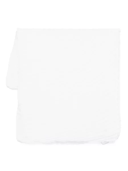 Fular Issey Miyake plisat alb