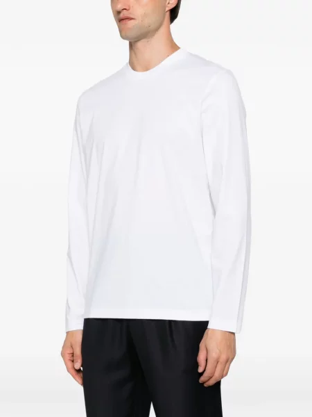 Lung tricou Corneliani alb