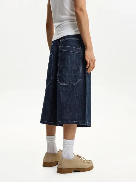 Bershka Kavbojke mornarska