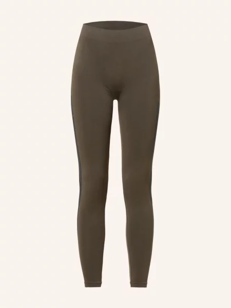 Falke Legginsy Clean Intensity gruen czarne