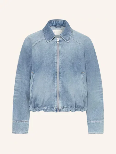 Marc O'polo Džínová Bunda authentic light blue wash modrá