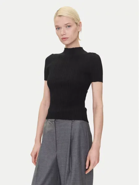 HUGO Светр Sarphapilk чорний