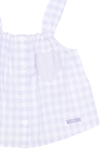 Top dziecięcy Moschino fioletowy