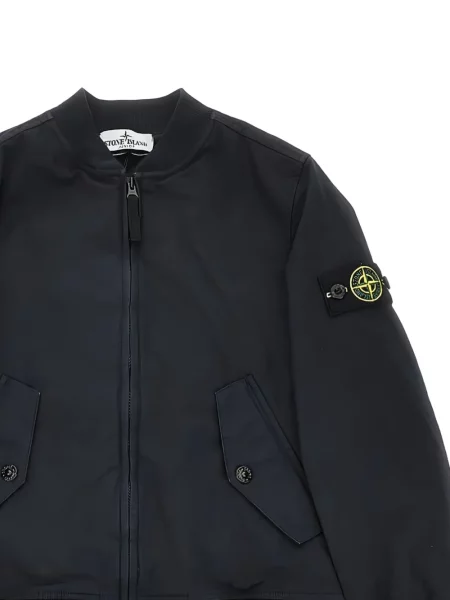 Kurtka dziecięca Stone Island niebieska