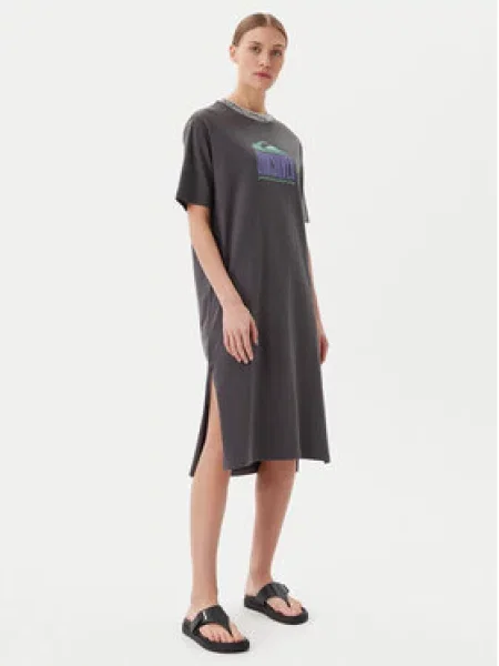 Quiksilver Každodenní šaty šedá