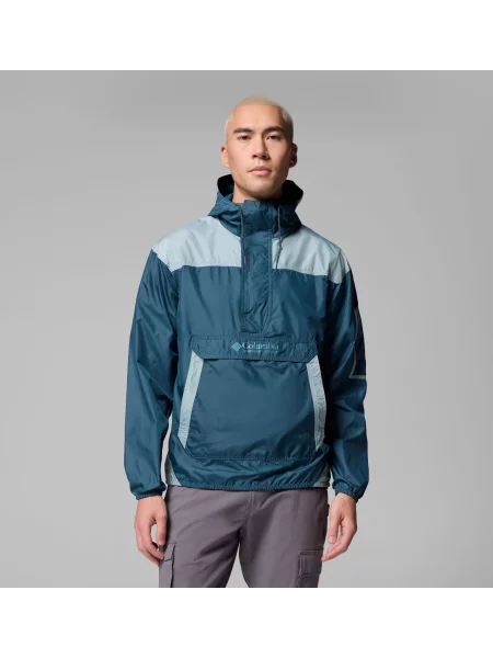 COLUMBIA kurtka Challenger II Windbreaker L niebieski