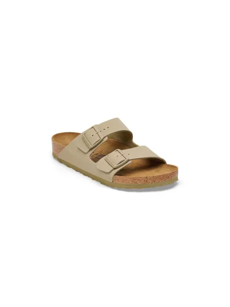 Birkenstock Arizona Birko-Flor Narrow fit Kobiety Sandały Birkenstock Jasnobrązowy Size: zielone