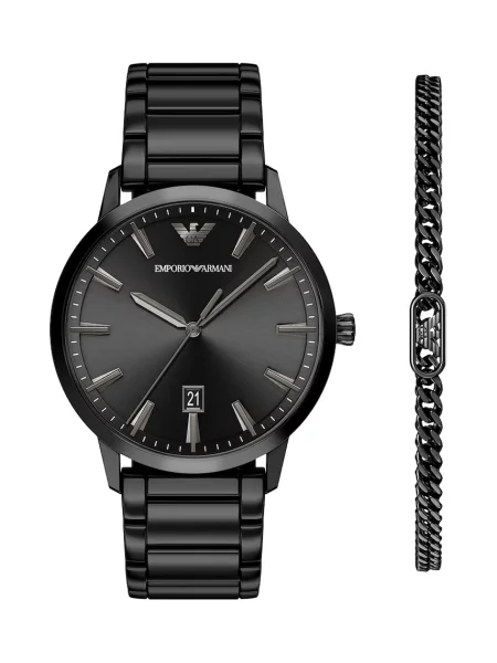 Emporio Armani férfi karóra Ruggero fekete