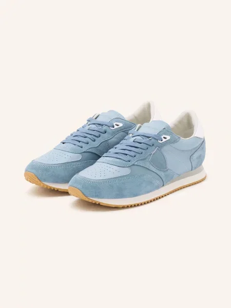 Philippe Model Sneakersy Blville Low blau białe