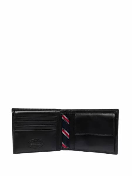 Portofel Tommy Hilfiger cu autograf negru