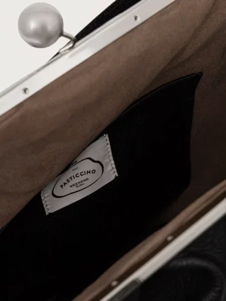 Кожаная сумка шоппер Weekend Max Mara