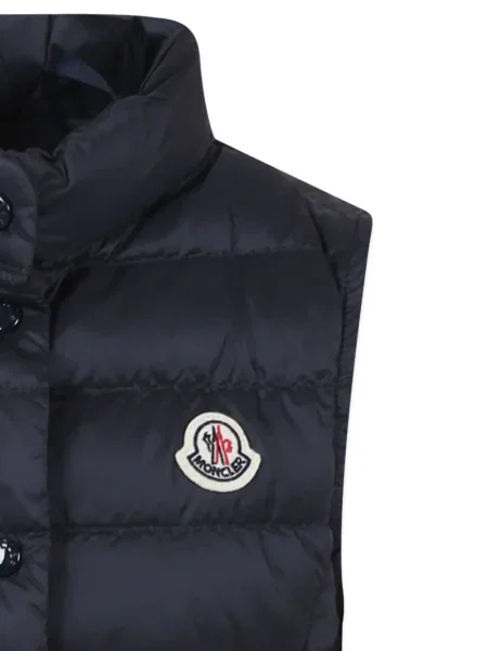 Kamizelka dziecięca Moncler Enfant niebieska