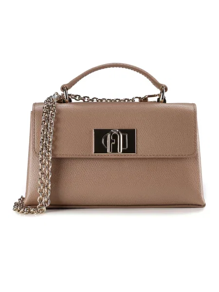 FURLA Ročna torbica greige bež
