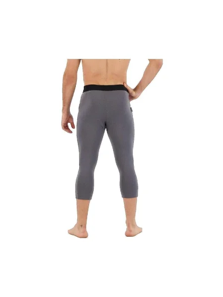 Legíny Adidas z merina sivá