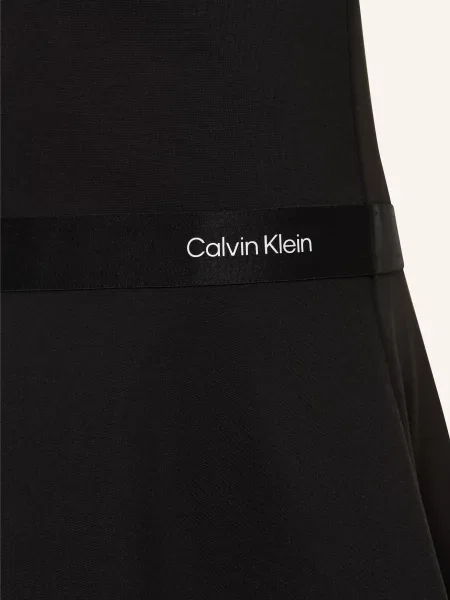 Calvin Klein Sukienka schwarz czarna