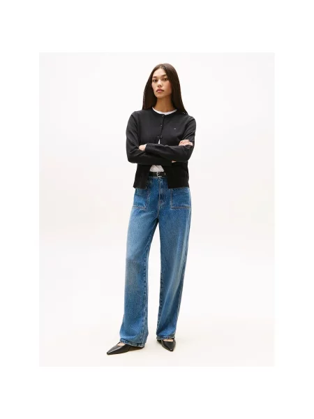 Tommy Hilfiger cardigan negru