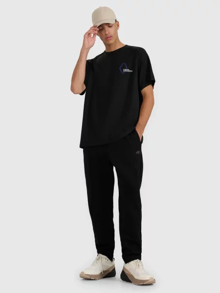 T-SHIRT 4F KOSZULKA czarna