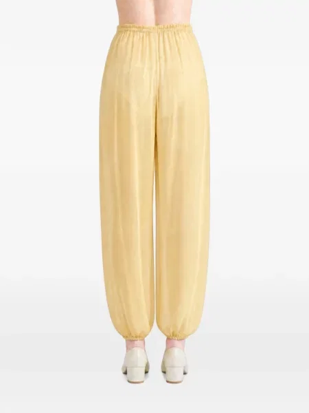 Pantaloni Paloma Wool de lână galben