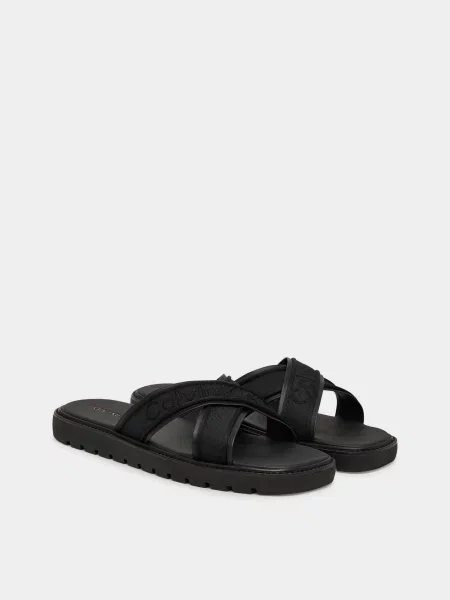 Шлепанцы Calvin Klein черные