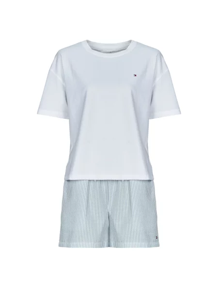 Majica Tommy Hilfiger od jersey bijela