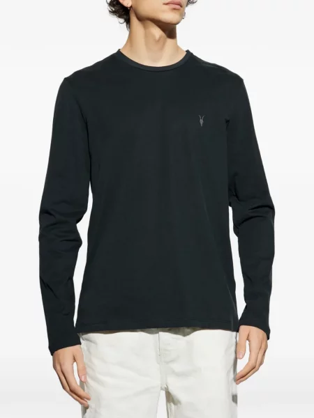 Lung tricou Allsaints negru