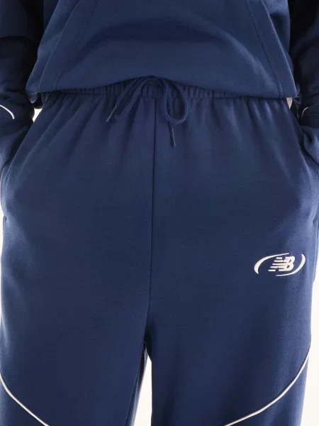 Махровые спортивные штаны New Balance синие