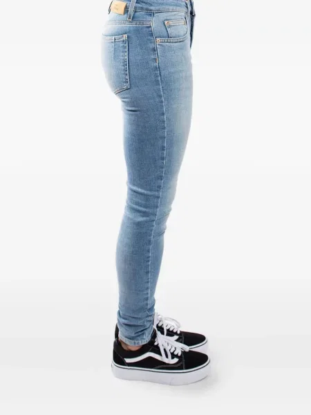 Blugi skinny Won Hundred albastru