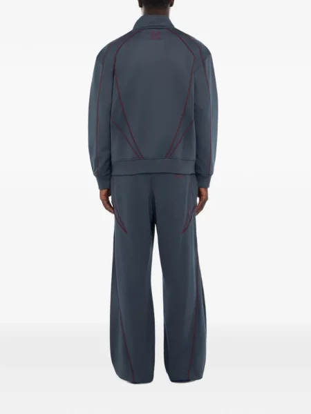 Pantaloni Off-white alergare alb