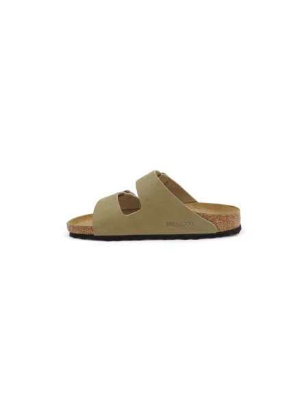 Birkenstock Arizona NU Oiled Tabacco Brown Narrow Fit Unisex Sandały Birkenstock Jasnobrązowy Size: zielone