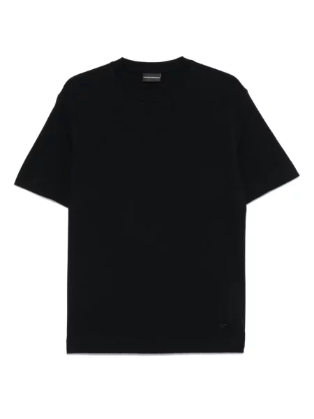 Tričko Emporio Armani modré