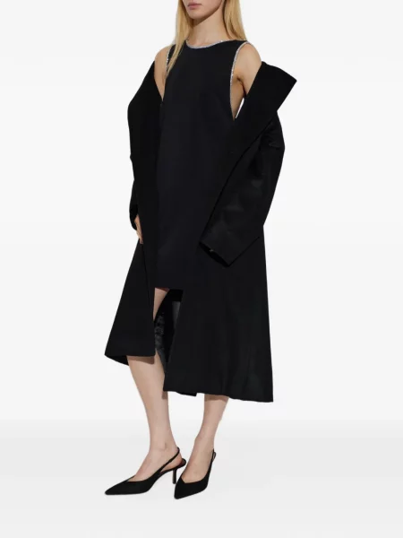 Μίνι φόρεμα Sportmax μαύρο