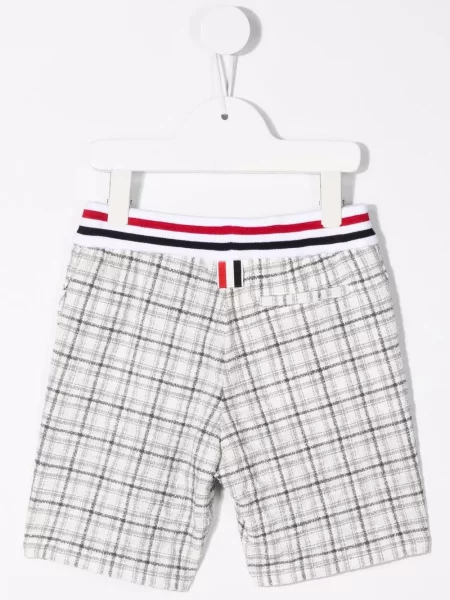 Szorty dziecięce Thom Browne białe