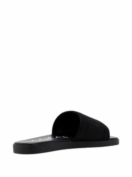 Sandale Gucci cu autograf negru