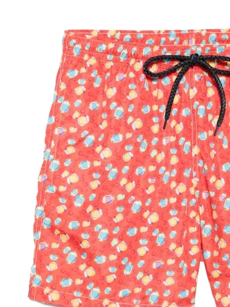 Vezica za zatezanje kupaće gaće Drumohr s printom crvena